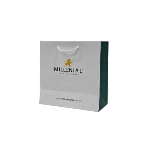 Sacola Millenial de Papel 15x15x7cm