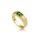Anel de Formatura  Masculino Folheado a Ouro 18k