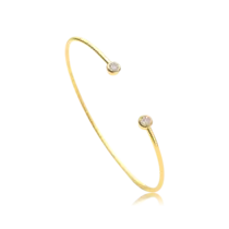 Bracelete Ponto de Luz Folheado a Ouro 18k