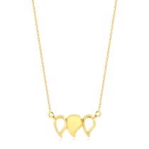 Gargantilha Gotas Folheada a Ouro 18k