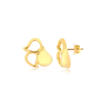 Brinco Gotas Folheado a Ouro 18k