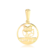 Pingente Pedagogia Folheado a Ouro 18k