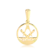 Pingente Arquitetura Folheado a Ouro 18k
