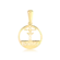 Pingente Estética Folheado a Ouro 18k