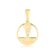 Pingente Fisioterapia Folheado a Ouro 18k