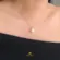 Gargantilha Pérola Com Pedras de Zircônia Folheada a Ouro 18k