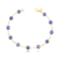 Pulseira Olho Grego Folheada a Ouro 18K