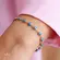 Pulseira Olho Grego Folheada a Ouro 18K