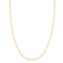 Corrente Fio Malha 3x1 Folheada a Ouro 18k