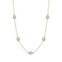 Pulseira Com Pedras de Zircônia Folheada a Ouro 18K