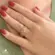 Anel Telado Com Pedras de Zircônia Folheado a Ouro 18k