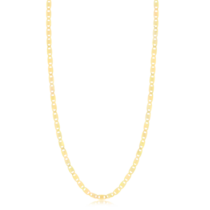 Corrente Piastrine 2mm Folheada a Ouro 18k