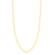 Corrente Piastrine 2mm Folheada a Ouro 18k