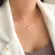 Gargantilha Borboleta Com Zircônia Folheada a Ouro 18k