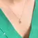 Conjunto Gota Verde Com Zircônia Folheado a Ouro 18k