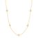 Gargantilha Choker Trevo Com Zircônia Folheada a Ouro 18k