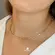 Gargantilha Choker Cravejada e Cartier Folheada a Ouro 18k
