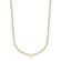 Gargantilha Cravejada Fecho Gaveta Folheada a Ouro 18k