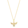 Pingente Espírito Santo Zircônia Folheado a Ouro 18k