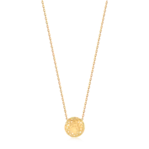 Pingente Bola Telado Folheado a Ouro 18k