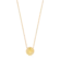 Pingente Bola Telado Folheado a Ouro 18k