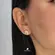 Brinco Zircônia Gota Folheado a Ouro 18k