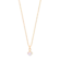 Pingente Zircônia Redondo Folheado a Ouro 18k