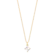 Pingente Zircônia Quadrada 6x6 Folheado a Ouro 18k