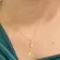 Pingente Pedra Navete Folheado a Ouro 18k