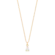 Pingente Zircônia Gota 5x7mm Folheado a Ouro 18k