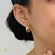 Argola Lisa Folheada a Ouro 18k