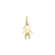 Pingente Menino Com Zircônia Folheado a Ouro 18k