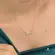 Gargantilha Love Infinito Coração Zircônia Folheado a Ouro 18k
