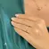 Anel Coração Com Zircônia Folheado a Ouro 18k