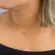 Gargantilha Laranja Zircônia Folheada a Ouro 18k
