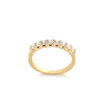 Anel Aparador Zircônia Folheado a Ouro 18k