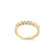 Anel Aparador Zircônia Folheado a Ouro 18k