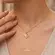 Pingente Coração Zircônia Folheado a Ouro 18k
