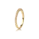 Anel Aparador Zircônia Folheado a Ouro 18k