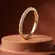 Anel Aparador Zircônia Folheado a Ouro 18k