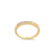 Anel Aparador Zircônia Folheado a Ouro 18K